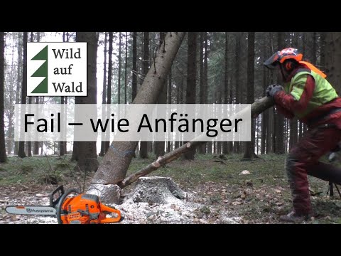 🌲Baum fällen: Peinlich, wenn das passiert! 10.000 Abo Spezial