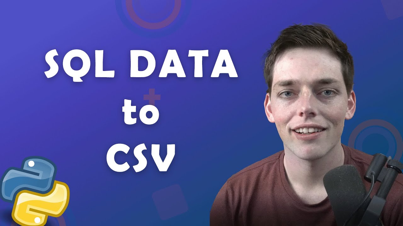 Convert SQL Data to CSV | Database Connection and Data Manipulation