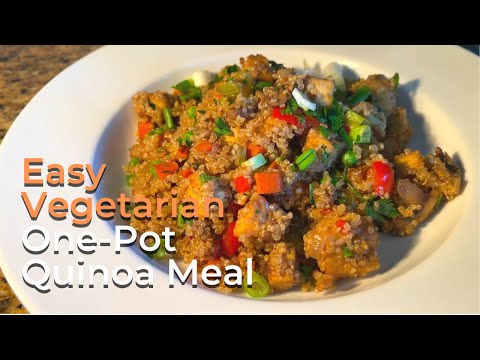 Easy Vegetarian One-Pot Quinoa Meal Recipe | Must Try This Delicious Vegetarian Meal