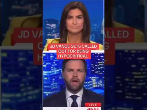 JD Vance Gets PRESSED During Heated CNN Interview 😳 #JDVance #CNN #Shorts