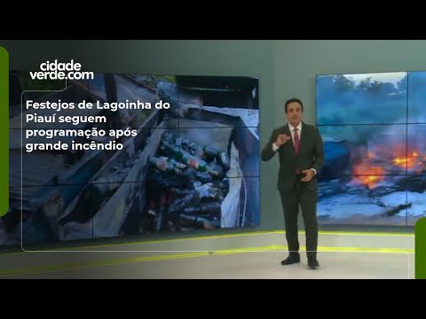 Festejos de Lagoinha do Piauí seguem programação após grande incêndio