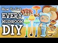 🍄 How To Get Every Mushroom DIY | Animal Crossing New Horizons