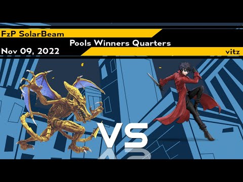 [Smash Ultimate] FzP | SolarBeam vs vitz - Xeno266 (Pools Winners Quarters)