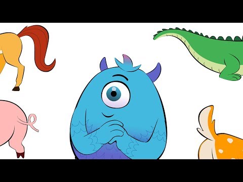 Tail Tail Tail... I Wish i had A Tail Song | Nursery Rhymes by FunForKidsTV
