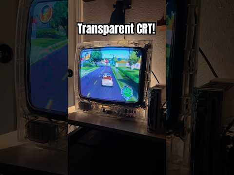 Finding a Transparent CRT at the thrift #shorts