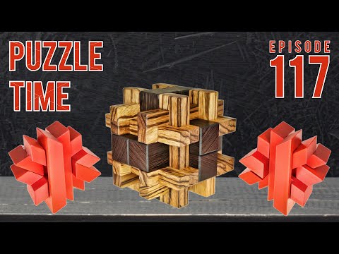 Puzzle Time Ep 117 has 2 NEW burr puzzles: Dodekastar and Belopo!
