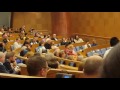 Chanting Hare Krishna At The Parliament In Rome For The 50th Anniversary Of ISKCON