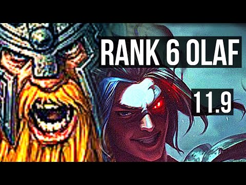 OLAF vs KAYN (JUNGLE) | 17/1/3, Rank 6 Olaf, Legendary | EUW Challenger | v11.9