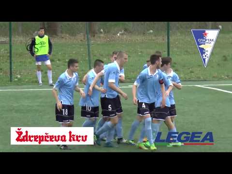 KADETSKA LIGA / FK SPARTAK ŽK - FK VOJVODINA 2:0 / XX KOLO / 31.03.2018