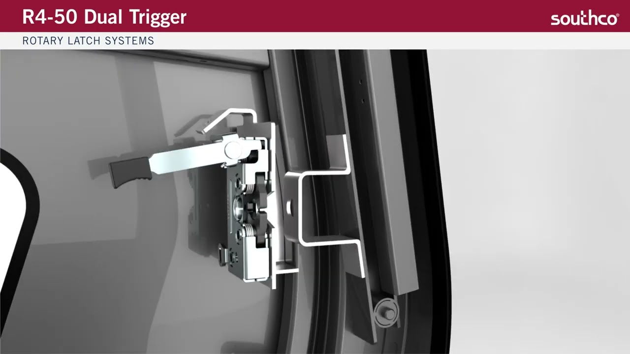 Southco R4 50 Rotary Push-to-Close Latch,