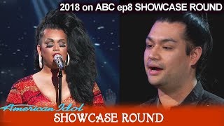 Ada Vox shows up as Himself Adam &amp;Ada sings “Creep” Showcase Round Final Judgment American Idol 2018