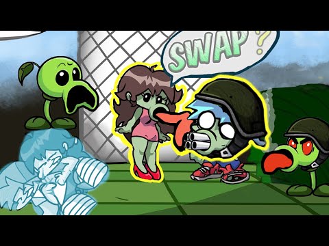 Boyfriend Dies, or BAD... Plants? FNF Swap meme?