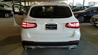 2018 Mercedes Benz GLC 300 - Showcasing the lights!