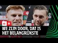 DROMMEL & VERTESSEN blij met plaatsing voor achtste finale Conference League ? | INTERVIEWS #MACPSV