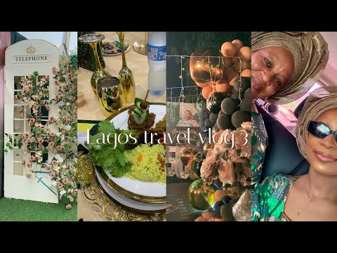 Lagos vlog: auntie’s 50th birthday party, spa, workout, food & dance!