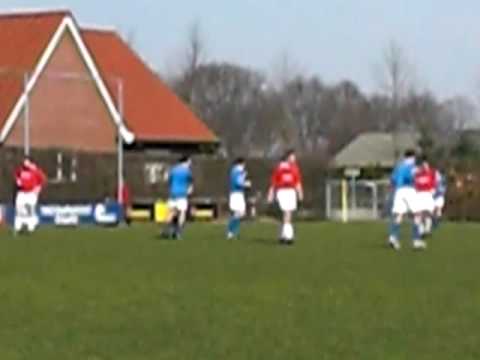 Doelpunt Jordy Overkamp (Grolse Boys 3 - sv Grol 12 21-03-09)