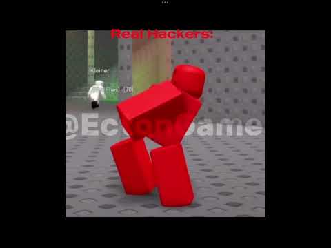 Fake Hackers vs Real Hackers Roblox edit