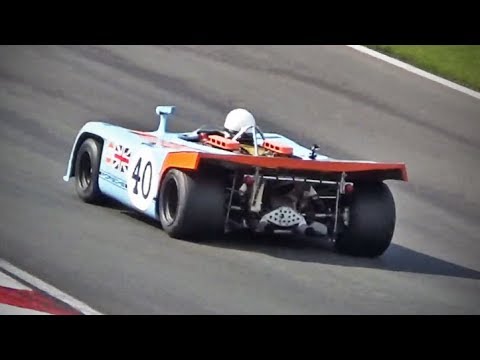 Porsche 908/3 Spyder - Amazing Flat-8 Engine Sound!