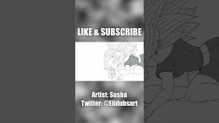 Cabba and Kefla | Dragon Ball Super Comic Dub #shorts
