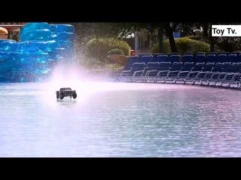 Waterproof RC Car || The World's Biggest Water Park R/C Invasion!