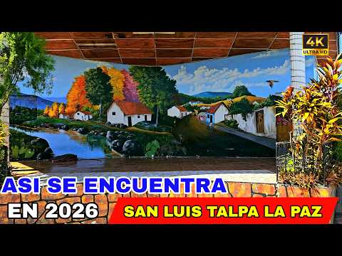 MIRA COMO SE ENCUENTRA SAN LUIS TALPA LA PAZ (4K). #elsalvador 