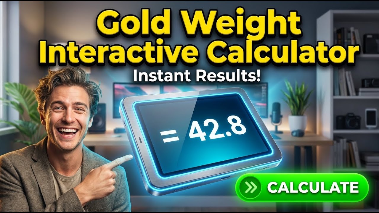Gold Weight Interactive Calculator