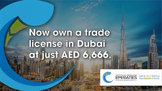 Own a TRADE LICENSE in Dubai at just AED 6666. Call 0502047999