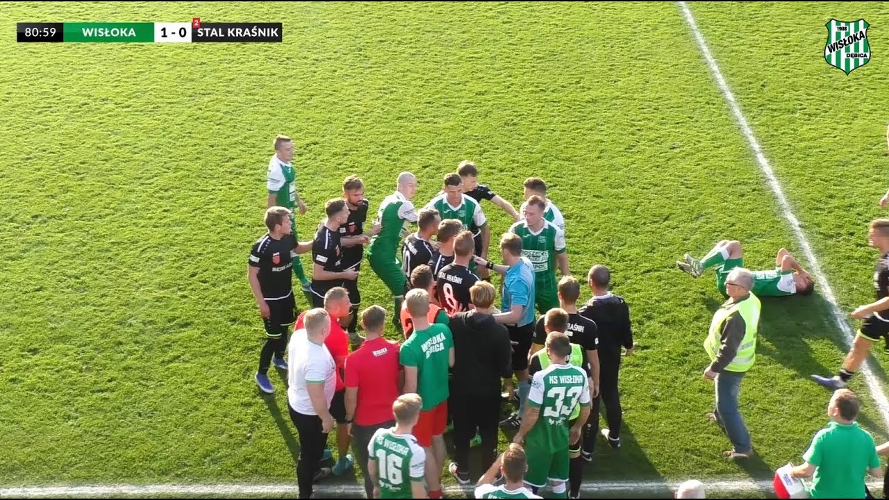 WIDEO: Wisłoka Dębica - Stal Kraśnik 1-0 [SKRÓT MECZU]
