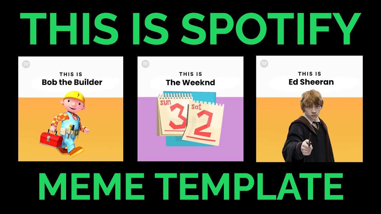 How to Make a This Is Spotify Playlist Meme (Template Included)