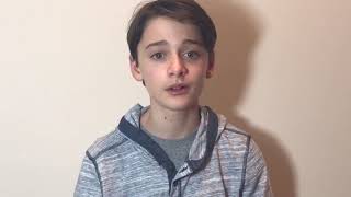 noah schnapp ‘ goldfinch ‘ callback tape