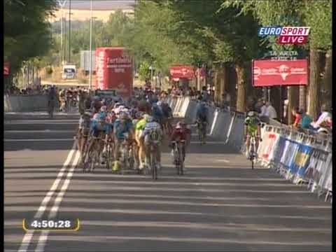 Vuelta a Espana 2009 - stage 16 - Last kilometer, Andre Greipel vs Daniele Bennati