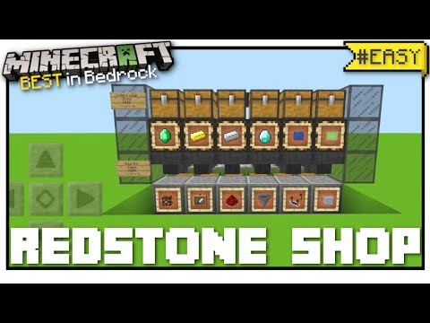 🤯 Easy Redstone Shop: Ultimate Minecraft Tutorial!