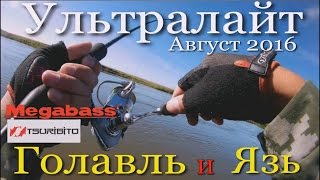 Ловля голавля и язя в августе