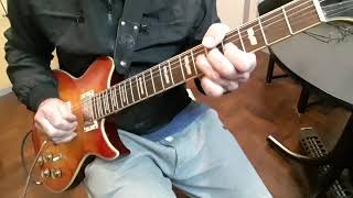 Video thumbnail for Test de guitarra washburn wi66v by Gerardo Selci