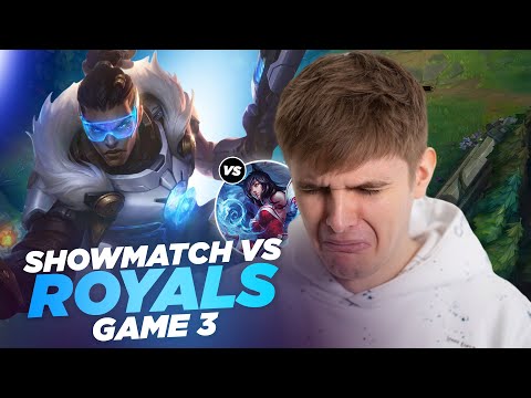 RHOBALAS : SHOWMACTH VS ROYALS - LUCIAN VS AHRI | LOL FR
