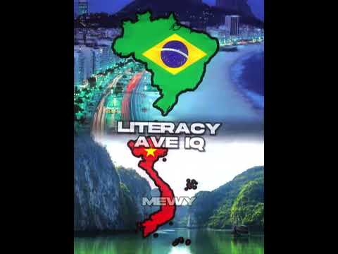 Brazil vs Thailand & Vietnam #shorts #vs #world #geography #america #brazil #thailand #vietnam