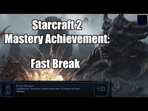 Fast Break | Starcraft 2 Mastery Achievement Guide | SC2 Heart of the Swarm Walkthrough