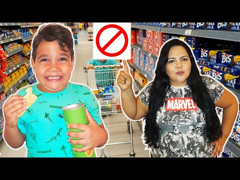 REGRAS DE CONDUTA para CRIANÇAS no SUPERMERCADO (com GUILHERME FILHO)