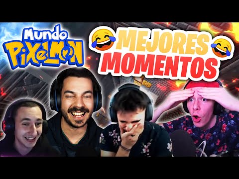 MOMENTOS DIVERTIDOS de MUNDO PIXELMON 2 😂