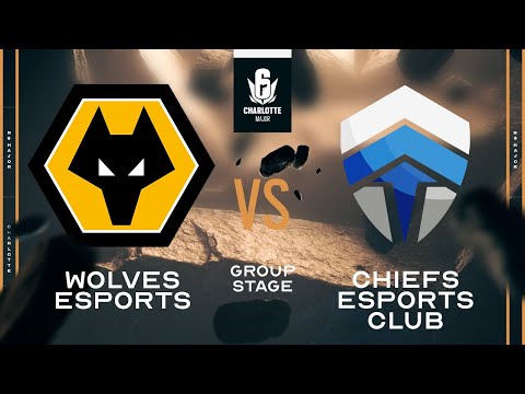 Six Charlotte Major 2022 グループステージ Day1 Wolves Esports vs Chiefs Esports Club