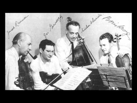 Beethoven - String quartet n°12 op.127 - Budapest 1952