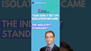 Texas Instruments CTO: Our Early Bet on Isolation Technology! #chips #ai @TexasInstruments  ​