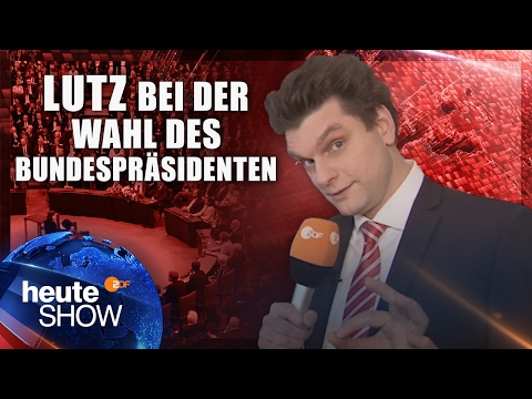 Lutz van der Horst bei der Wahl Steinmeiers zum Bundespräsidenten | heute-show vom 17.02.2017