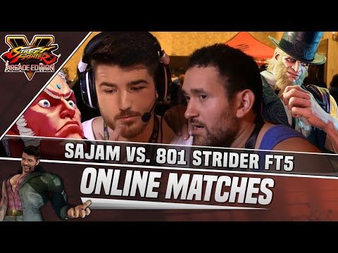SFV AE Online Sets: Sajam vs. 801 Strider