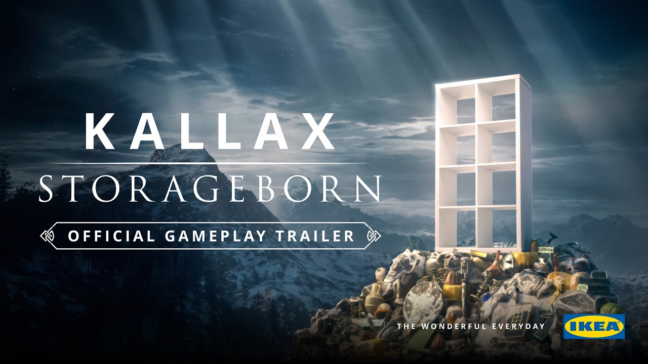 Ikea made a Skyrim mod starring Matt Berry as a sentient shelf named Kallax Storageborn