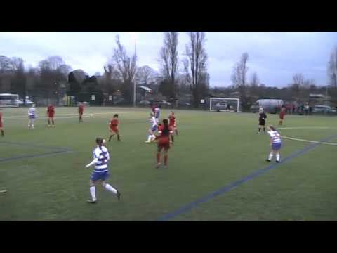 Barking Abbey Girls Academy v John Madejski Academy second half 05.02.2016