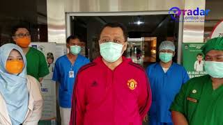 Gubernur NTB, Dr. H. Zulkieflimansyah Berikan Motivasi Kepada Tenaga Medis di RSUD Provinsi NTB