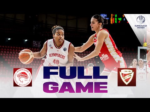 First Round | Olympiacos SFP v DVTK HUNTHERM | Full Basketball Game | EuroLeague Women 2025-26