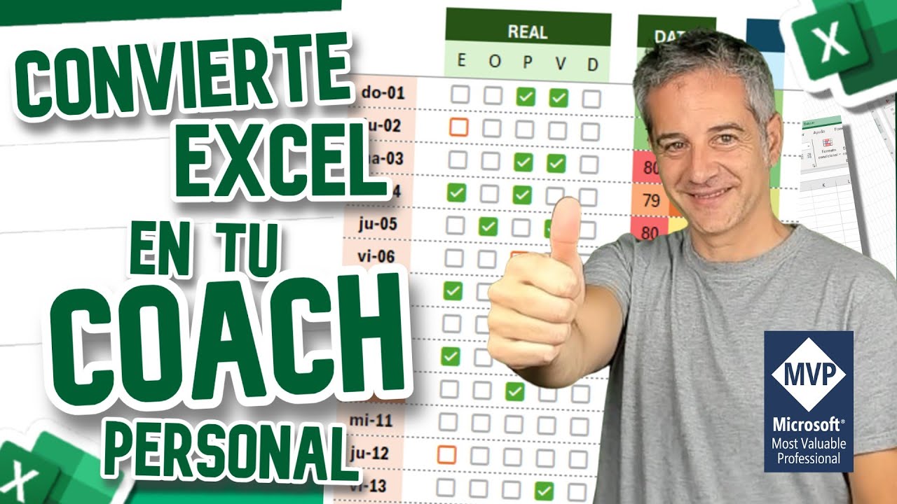  Plantilla descargable: convierte Excel en tu coach