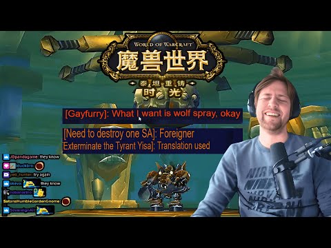 Google Translate Totally Blew My Cover on Chinese WoW..